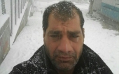 Ο 46χρονος Σύρος μετανάστης στην παγωμένη Μόρια, τον σφοδρό χειμώνα του 2017.