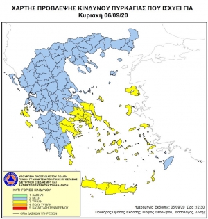 Σε υψηλό κίνδυνο η Λέσβος