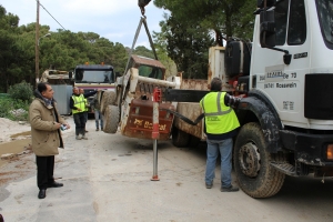 Στα Τσαμάκια συνεχίζονται τα έργα