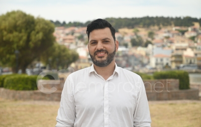O Αντιδήμαρχος Τουρισμού &amp; Επιχειρηματικότητας Δήμου Μυτιλήνης, Νικόλας Γιαννάκας