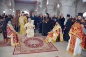 Ο Οικουμενικός Πατριάρχης απ τον Αγ. Χαράλαμπο του Τσεσμέ