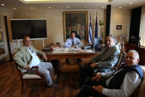 Από τη συνάντηση με τον Υπουργό Ανάπτυξης &amp; Επενδύσεων Άδωνι Γεωργιάδη 