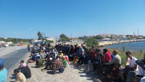 Διαμαρτυρία Πακιστανών στην Παναγιούδα