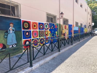 Έργα σπουδαίων ζωγράφων ντύνουν τους τοίχους του Πρότυπου Γυμνασίου Μυτιλήνης