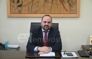 Ο Γενικός Γραμματέας Αιγαίου και Νησιωτικής Πολιτικής, Μανώλης Κουτουλάκης 