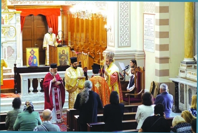 Πρώτη Λειτουργία Ορθοδόξων στην Εκκλησία Σάντα Μαρία της Σμύρνης