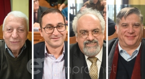 Μουτζούρης, Αρώνης, Μπουρνιάς και Καλτάκης εκπρόσωποι στην ΕΝΠΕ