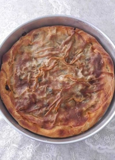 Μαραθόπιττα από το Αϊβαλί