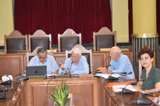 Στιγμιότυπο από την σύσκεψη 