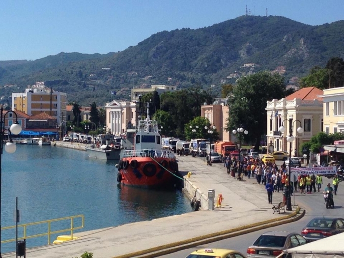 Ωρα 10.25 στην Προκυμαία Μυτιλήνης