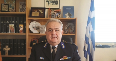 O Κωνσταντίνος Δαδούδης νέος διοικητής Πυροσβεστικών Υπηρεσιών Βορείου Αιγαίου, Νοτίου Αιγαίου και Κρήτης