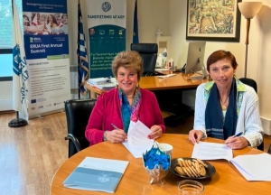 Υπογραφή Μνημονίου Συνεργασίας της Ύπατης Αρμοστείας του ΟΗΕ και του Πανεπιστημίου Αιγαίου