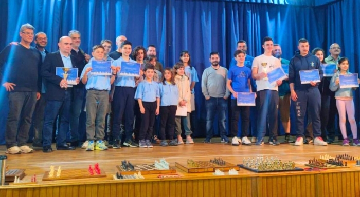Ο «Βενιαμίν» συνεχίζει το σερί διακρίσεων στο σκάκι