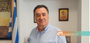 Ο Διοικητής του Νοσοκομείου Μυτιλήνης, Γιώργος Καμπούρης 