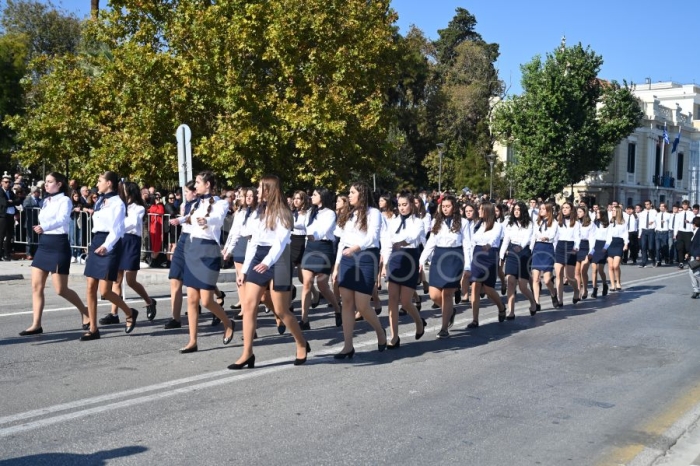 Φωτογραφία αρχείου από την παρέλαση της 28ης Οκτωβρίου 2022 στη Μυτιλήνη