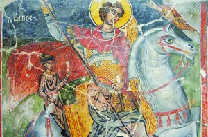 Η επανεμφάνιση του νεανίσκου από τον άγιο Γεώργιο στο δέλτα του Αχερώνα