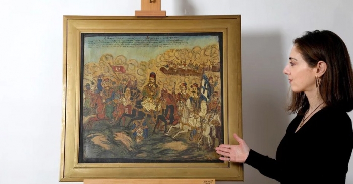 Δημοπρατείται πίνακας του Θεόφιλου στο Παρίσι