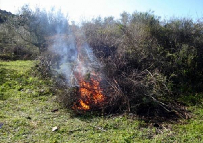 Απαγορεύονται οι καύσεις 10-11 Απριλίου στη Λέσβο