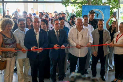Από τα εγκαίνια της έκθεσης στην Πέργαμο