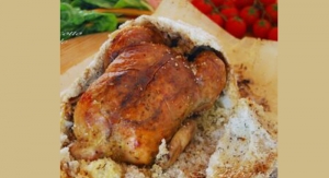 Tuzdatavuk Κοτόπουλο ψημένο με κρούστα αλατιού και πλιγούρι