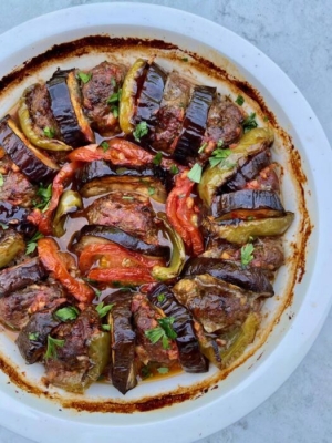 Balcan Kebab μελιτζάνας από το Γκαζίαντεπ