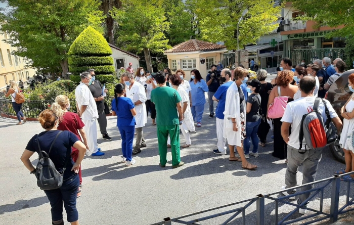 Σε στάση εργασίας οι εργαζόμενοι του Νοσοκομείου