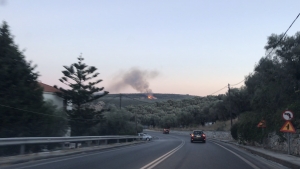 Φωτιά στην περιοχή Ουτζά (Update)