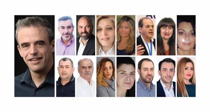 Οι 14 πρώτοι υποψήφιοι με τον Χριστόφα από τη Χίο