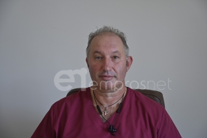 O Διευθυντής του ΚΕΦΙΑΠ Λέσβου, Λάμπρος Σταθάκης 