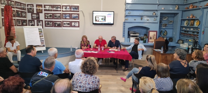 Σε Αγία Μαρίνα και Λουτρά το «κλείσιμο» της προεκλογικής εκστρατείας του Παναγιώτη Χριστόφα