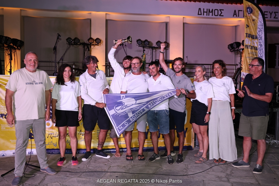 O βοριάς σύμμαχος της Aegean Regatta 2025