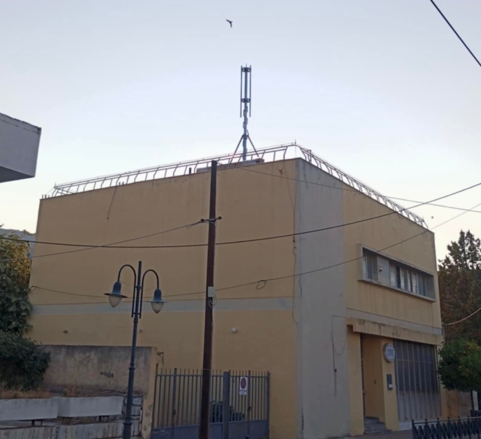 Η κεραία στον Παπάδο 