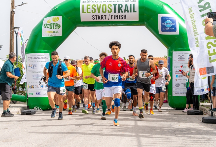 Νικητής στο 8ο Lesvos Trail το Αθλητικό Ιδεώδες!