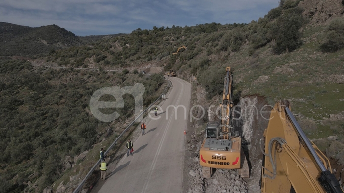 Παράταση μέχρι τον Δεκέμβριο του 2022 για τον δρόμο Καλλονής - Σιγρίου