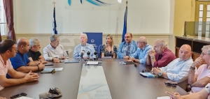 Στιγμιότυπο από την συνέντευξη Τύπου 