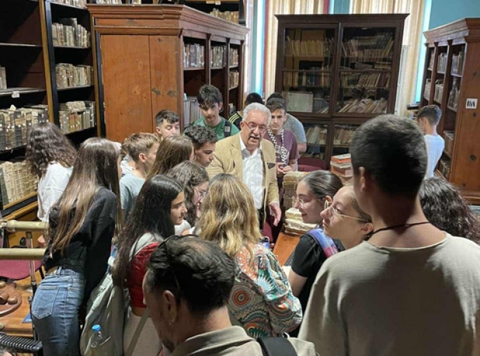Στιγμιότυπο από την επίσκεψη 