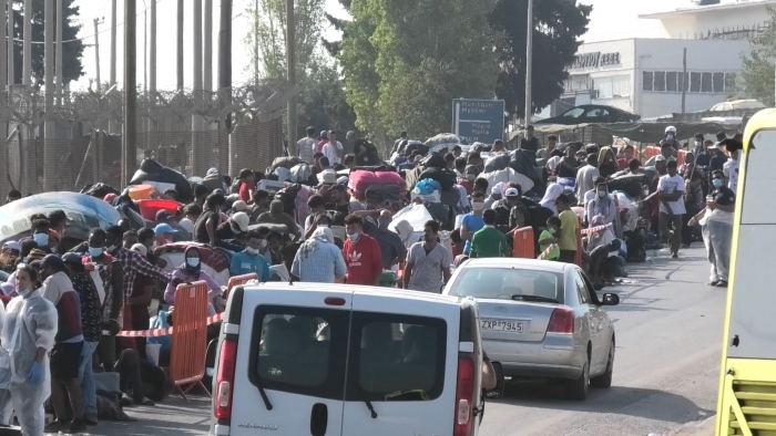 7.300 μέσα στη δομή 172 οι θετικοί στον κορονοϊό