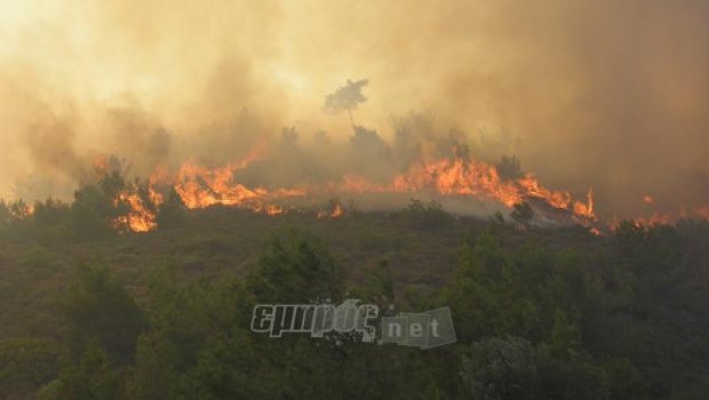 Δύο φωτιές σε μία ημέρα