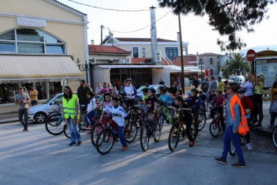 «Ποδηλατάδα» οργάνωσε ο δήμος Δυτικής Λέσβου στην Καλλονή