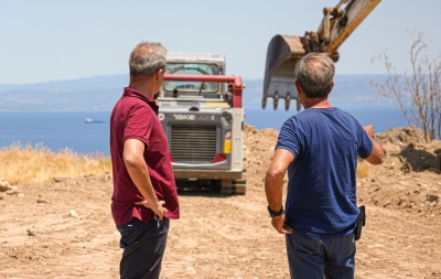 Έναρξη εργασιών κατασκευής πάρκου αναψυχής στην Αγία Κυριακή από το Δήμο Μυτιλήνης