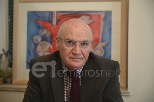 O Εκτελεστικός Γραμματέας της Περιφέρειας Βορείου Αιγαίου, Άρης Ελευθερίου 