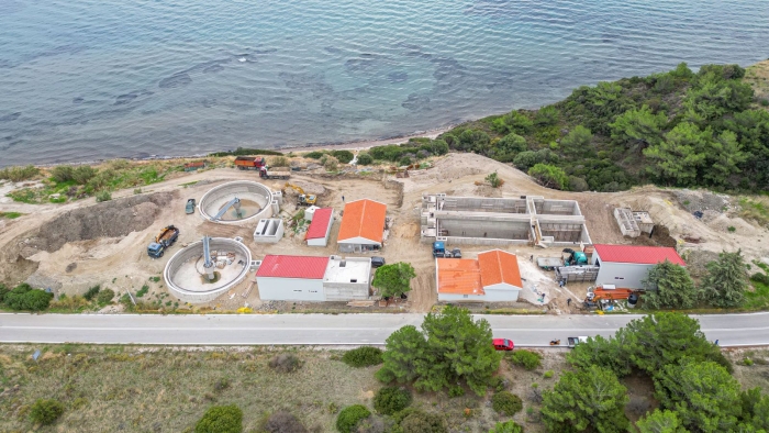 Yπό εξέλιξη η κατασκευή βιολογικού νότιας πόλης