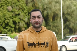 Ο πρόεδρος του Αγροτικού Συλλόγου Ανεμώτιας Σταύρος Μαντατής 