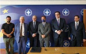 Στιγμιότυπο από την σύσκεψη 