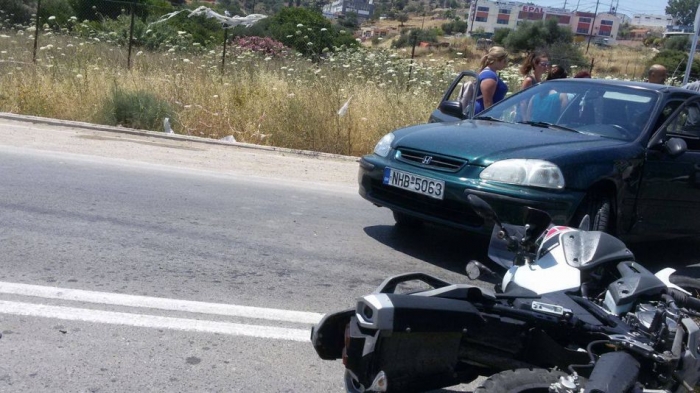 Σφοδρή σύγκρουση έξω από τα Lidl [Pics]