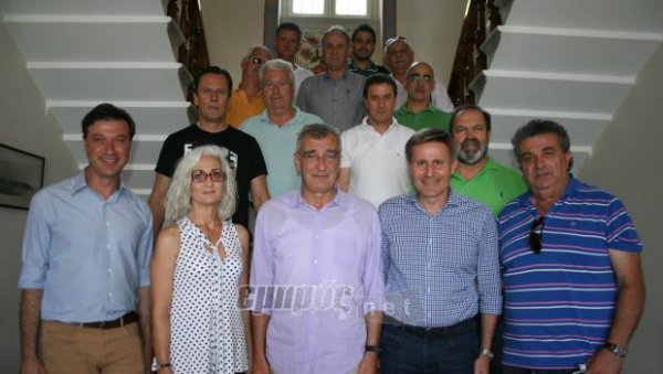 Στο Μόλυβο η συνεδρίαση του διοικητικού του συμβουλίου, έπειτα από πρόσκληση του δημάρχου