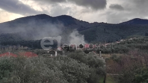 Η φωτιά στο σπίτι στον Μεσαγρό 