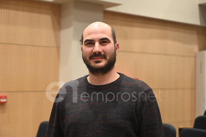 O Δημοτικός Σύμβουλος της Λαϊκής Συσπείρωσης Δυτικής Λέσβου, Θεμιστοκλής Κλιομιδιώτης 