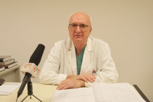 O επί σειρά ετών Πρόεδρος του Ιατρικού Συλλόγου Λέσβου, Παναγιώτης Προβέτζας