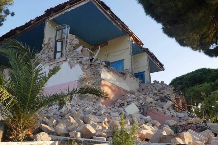 Μνήμες του 2017 ξύπνησε ο σημερινός σεισμός στους κάτοικους της Βρίσας